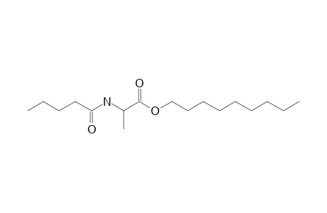 L-Alanine, N-valeryl-, nonyl ester