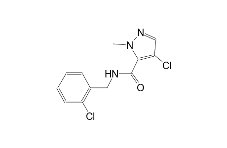 4-chloro-N-(2-chlorobenzyl)-1-methyl-1H-pyrazole-5-carboxamide