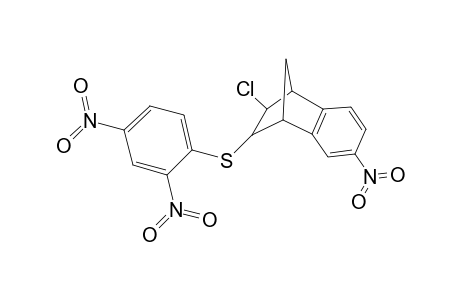 2-endo-Chloro-3-exo-(2,4-dinitrophenylthio)-10-nitrobenzonorbornene