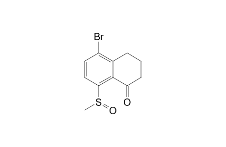5-Bromo-8-(methylsulfinyl)-1-tetralone