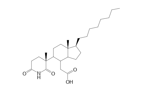 [(1S,7aR)-7a-Methyl-5-((R)-3-methyl-2,6-dioxo-piperidin-3-yl)-1-octyl-octahydro-inden-4-yl]-acetic acid