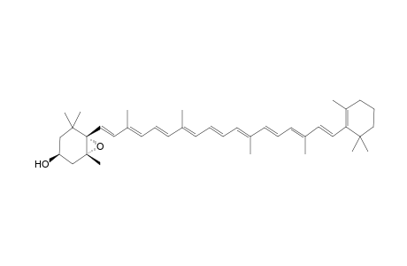 (1R,3S,6S)-1,5,5-trimethyl-6-[(1E,3E,5E,7E,9E,11E,13E,15E,17E)-3,7,12,16-tetramethyl-18-(2,6,6-trimethyl-1-cyclohexenyl)octadeca-1,3,5,7,9,11,13,15,17-nonaenyl]-7-oxabicyclo[4.1.0]heptan-3-ol