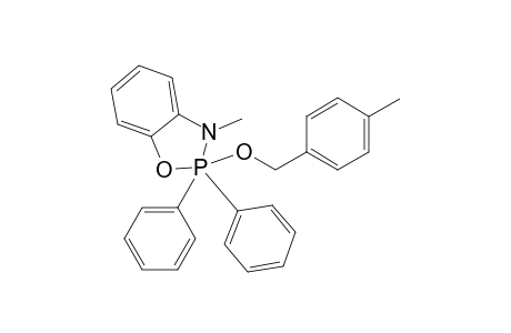 1,3,2-Benzoxazaphosphole, 2,2,2,3-tetrahydro-3-methyl-2-[(4-methylphenyl)methoxy]-2,2-diphenyl-