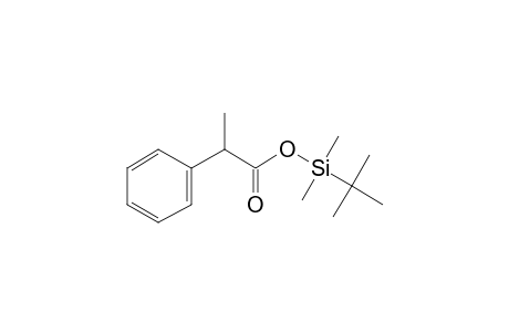 (.+/-.)-2-phenylpropanoic acid, tert.-butyldimethylsilyl ester