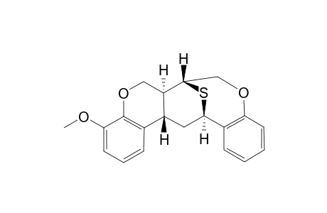 14-Thia-4,12-dioxa-15-methoxypentacyclo[16.12.8.4.4.1(1,9).0(5,6).0(2,7).0(10,11)]docosa-hexaene