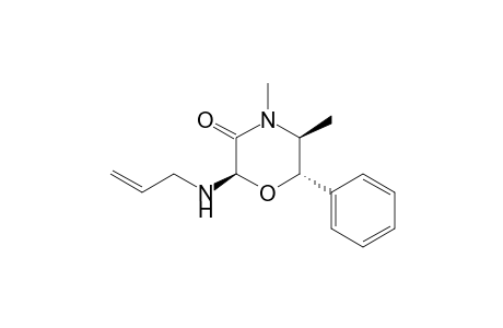 (2R,5S,6S)-2-(Allylamino)-4,5-dimethyl-6-phenylmorpholin-3-one