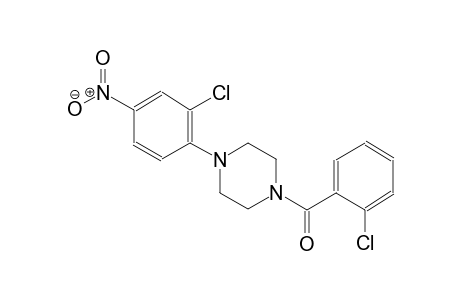 1-(2-chlorobenzoyl)-4-(2-chloro-4-nitrophenyl)piperazine