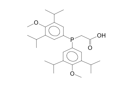 2-DI(3,5-DIISOPROPYL-4-METHOXYPHENYL)PHOSPHINOACETIC ACID