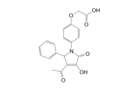 [4-(3-acetyl-4-hydroxy-5-oxo-2-phenyl-2,5-dihydro-1H-pyrrol-1-yl)phenoxy]acetic acid
