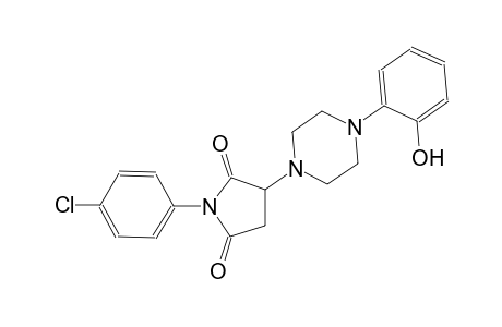 2,5-pyrrolidinedione, 1-(4-chlorophenyl)-3-[4-(2-hydroxyphenyl)-1-piperazinyl]-