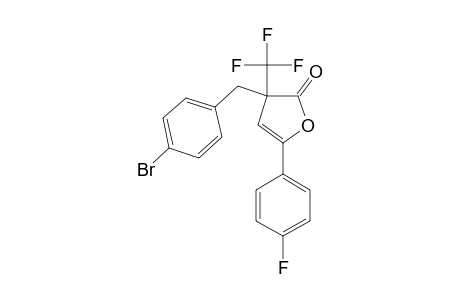 3-(4-BROMOBENZYL)-5-(4-FLUOROPHENYL)-3-TRIFLUOROMETHYL-2(3H)-FURANONE