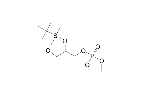 DIMETHYL-(2S)-(TERT.-BUTYLDIMETHYLSILYL)-SN-GLYCEROL-3-PHOSPHATE