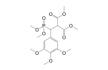 2-[(Dimethoxyphosphoryl)(3,4,5-trimethoxyphenyl)methyl]malonic acid dimethyl ester