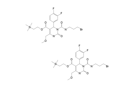 2-(TRIMETHYLSILYL)-ETHYL-3-[(3-BROMOPROPYL)-CARBAMOYL]-4-(3,4-DIFLUOROPHENYL)-6-(METHOXYMETHYL)-2-OXO-1,2,3,4-TETRAHYDRO-PYRIMIDINE-5-CARBOXYLATE