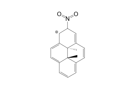 2-NITRO-trans-15,16-DIMETHYL-DIHYDRO-PYRENE;PROTONATED-3