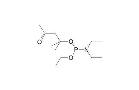 DIETHYLAMIDOETHYL-ALPHA,ALPHA-DIMETHYL-GAMMA-KETOBUTYLPHOSPHITE