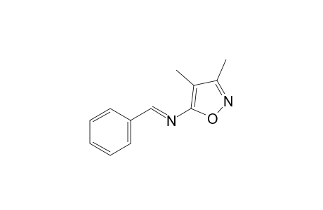 5-(benzylideneamino)-3,4-dimethylisoxazole