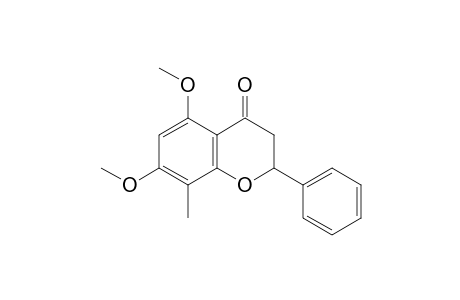 5,7-DIMETHOXY-8-METHYL-FLAVANONEDIMETHYLCRYOPTOSTROBIN