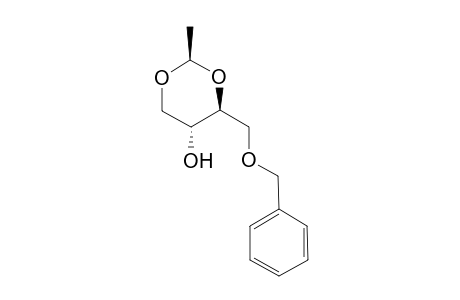 (2R,4S,5R)-2-Methyl-4-(benzyloxymethyl)-1,3-dioxan-5-ol