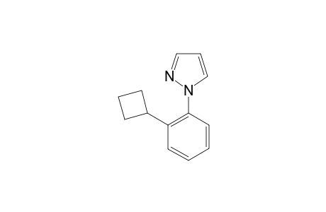 1-(2-Cyclobutylphenyl)-1H-pyrazole