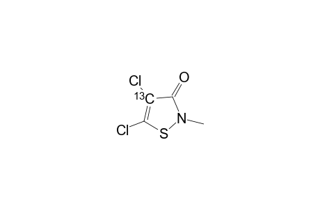 4-[13C]-4,5-Dichloro-2-methyl-isothiazol-3-one