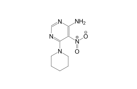 5-nitro-6-(1-piperidinyl)-4-pyrimidinamine