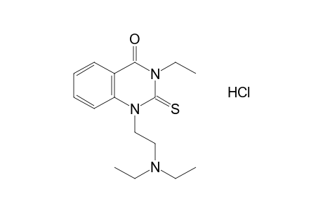1-[2-(diethylamino)ethyl]-3-ethyl-2-thio-2,4(1H,3H)quinazolinedione, monohydrochloride
