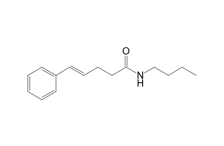 N-Butyl-(E)-5-phenyl-4-pentenamide