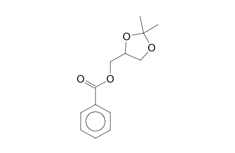 (2,2-Dimethyl-1,3-dioxolan-4-yl)methyl benzoate
