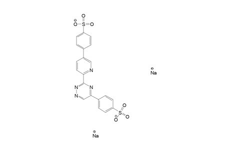 3-[5-(Sulfophenyl)-2-pyridyl]-1,2,4-triazin-5-ylbenzenesulfonic acid disodium salt