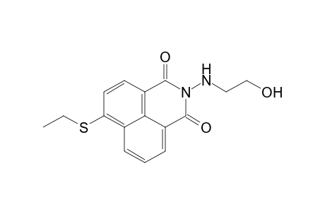 4-(ethylthio)-N-[(2-hydroxyethyl)amino]naphthalimide