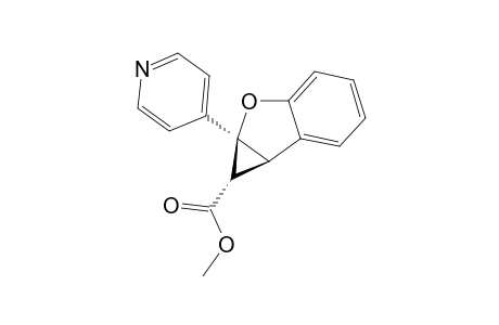 METHYL-1A,6B-DIHYDRO-C-1A-(4-PYRIDYL)-CYCLOPROPA-[B]-BENZOFURAN-R-1-CARBOXYLATE