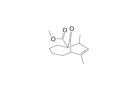 1-Carbomethoxy-7,9-dimethylbicyco[4.3.1]dec-7-en-10-one