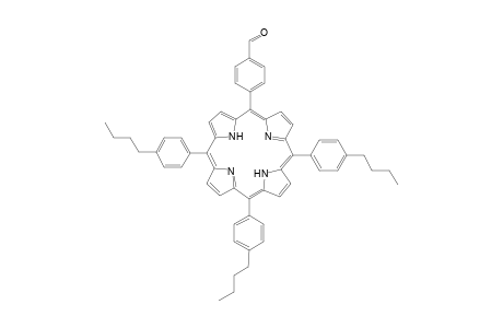 5-(4'-formylphenyl)-10,15,20-tris(4"-butylphenyl)porphyrine