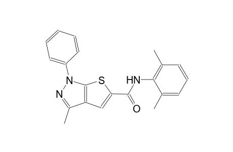 1H-thieno[2,3-c]pyrazole-5-carboxamide, N-(2,6-dimethylphenyl)-3-methyl-1-phenyl-