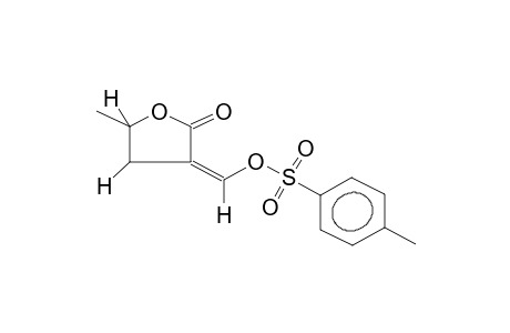 (Z)-3-TOSYLOXYMETHYLENE-5-METHYLDIHYDRO-2(3H)-FURANONE