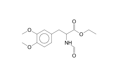 3-(3,4-Dimethoxy-phenyl)-2-formylamino-propionic acid ethyl ester