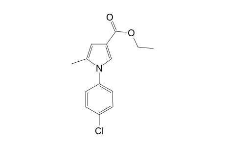 Ethyl 1-(4-chlorophenyl)-5-methyl-1H-pyrrole-3-carboxylate