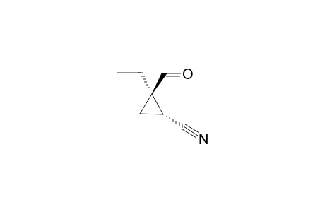 (1R,2R)-2-ethyl-2-formylcyclopropane-1-carbonitrile