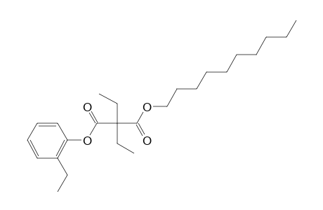 Diethylmalonic acid, decyl 2-ethylphenyl ester