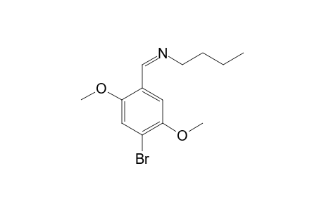 N-Butyl-4-bromo-2,5-dimethoxybenzaldimine