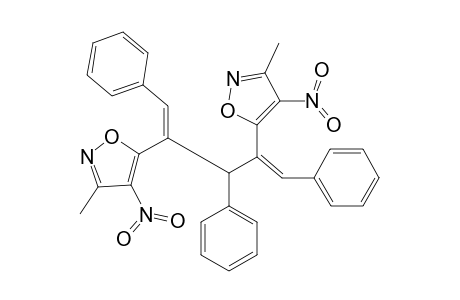3-METHYL-5-[(Z)-3-(3-METHYL-4-NITRO-5-ISOXAZOLYL)-2,4-DIPHENYL-1-[(Z)-1-PHENYLMETHYLIDENE]-3-BUTENYL]-4-NITROISOXAZOLE