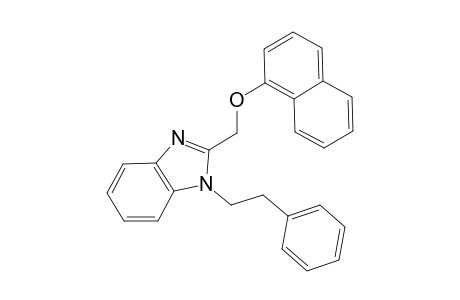 2-(1-naphthoxymethyl)-1-phenethyl-benzimidazole