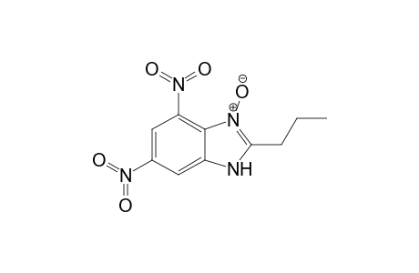 4,6-Dinitro-2-n-propylbenzimidazole-3-oxide