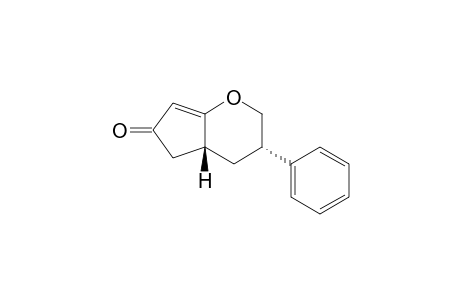 trans-3-Phenylhexahydropenta[b]pyran-6-one