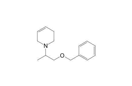 1-(1-Methyl-2-benzyloxyethyl)-1,2,3,6-tetrahydropyridine