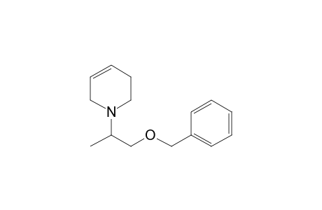 1-(1-Methyl-2-benzyloxyethyl)-1,2,3,6-tetrahydropyridine