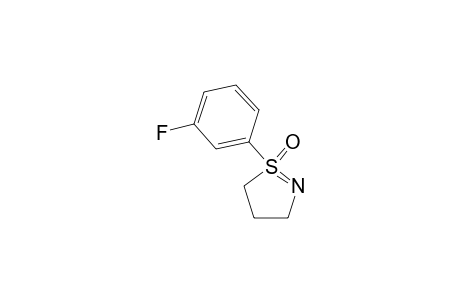 1-(3-Fluorophenyl)-4,5-dihydro-3H-isothiazole 1-oxide