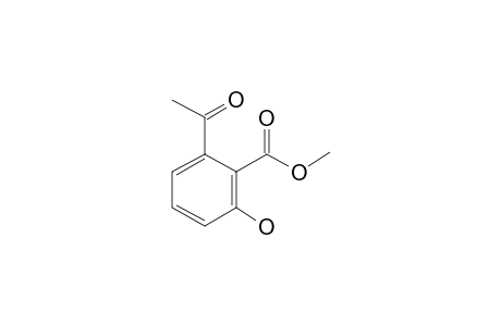 Benzoic acid, 5-[1-oxoethyl]-2-hydroxy-, methyl ester