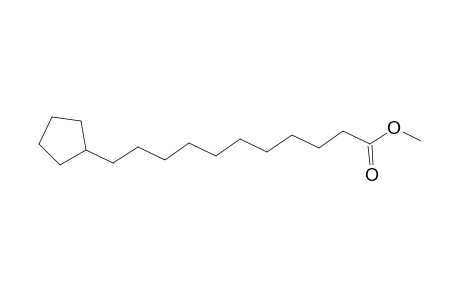 Cyclopentaneundecanoic acid, methyl ester